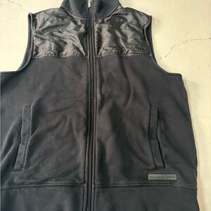 VTG Michael Kors Medium Black Quilted Vest Jacket Women's Capsule Classic